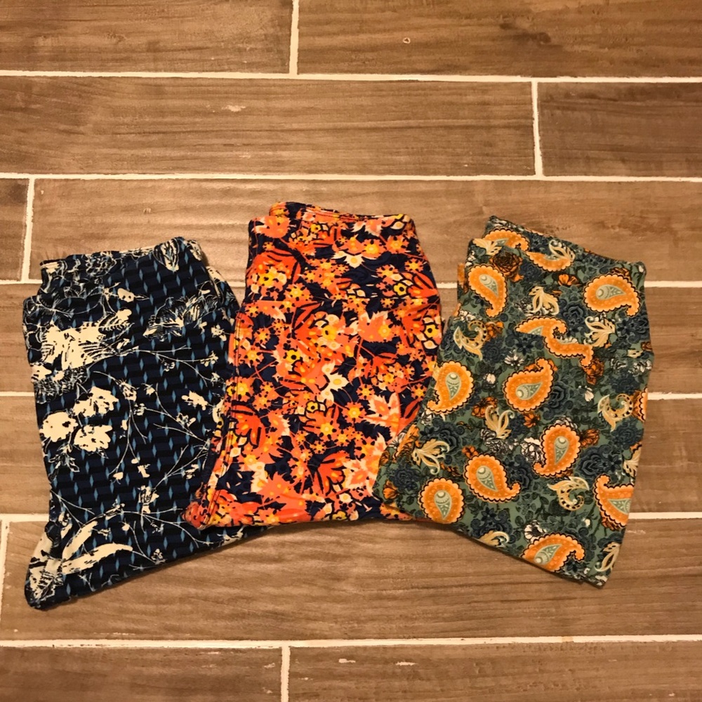 EUC LuLaRoe Legging Bundle